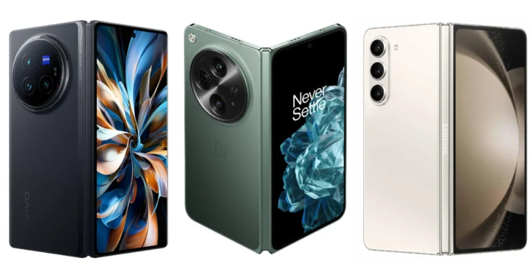 Comparison: Vivo X Fold 3 Pro vs OnePlus Open vs Samsung Galaxy Z Fold 5
