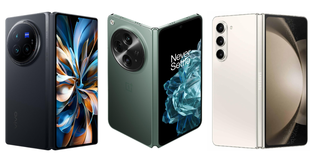Comparison: Vivo X Fold 3 Pro vs OnePlus Open vs Samsung Galaxy Z Fold 5