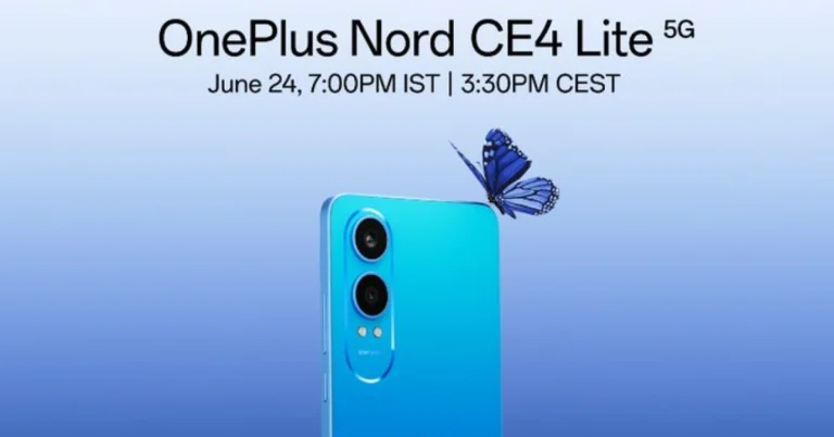 OnePlus Nord CE 4 Lite to launch in India on June 24