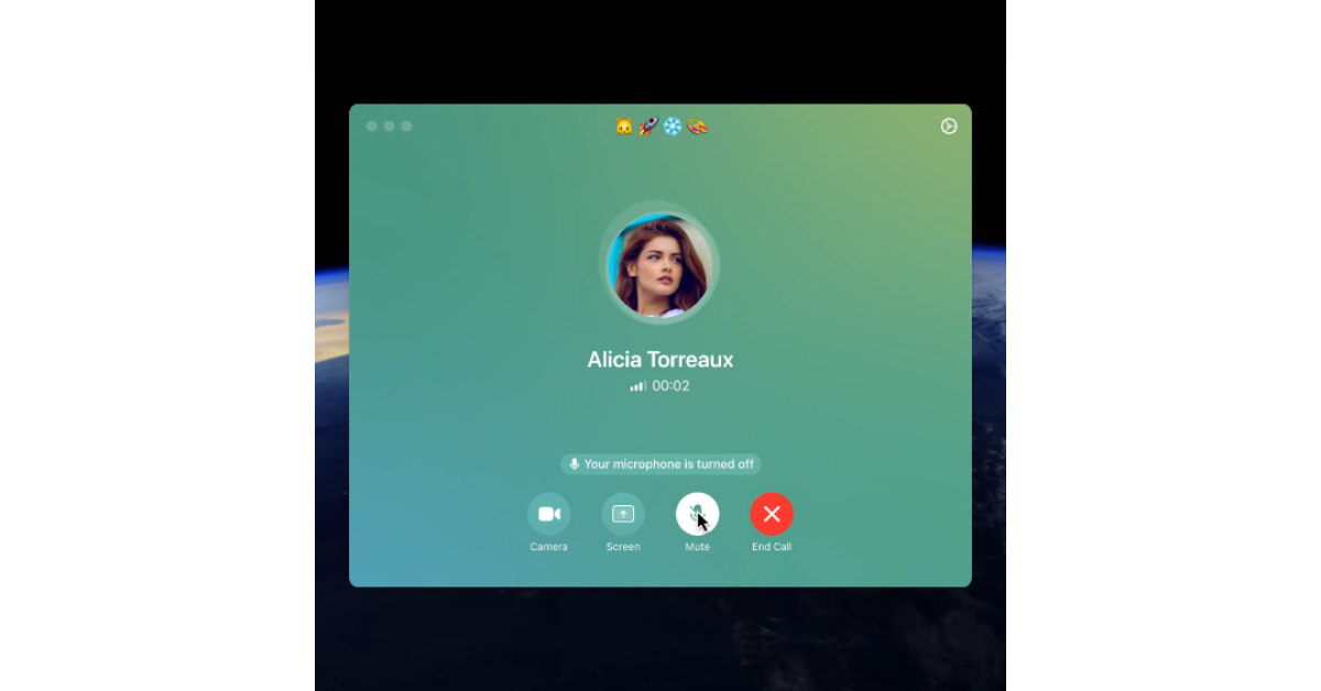 Colorful Calls on macOS