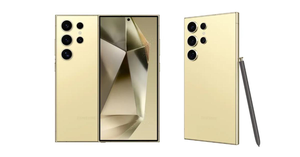 Samsung Galaxy S24 Ultra now comes in a Titanium Yellow variant in India