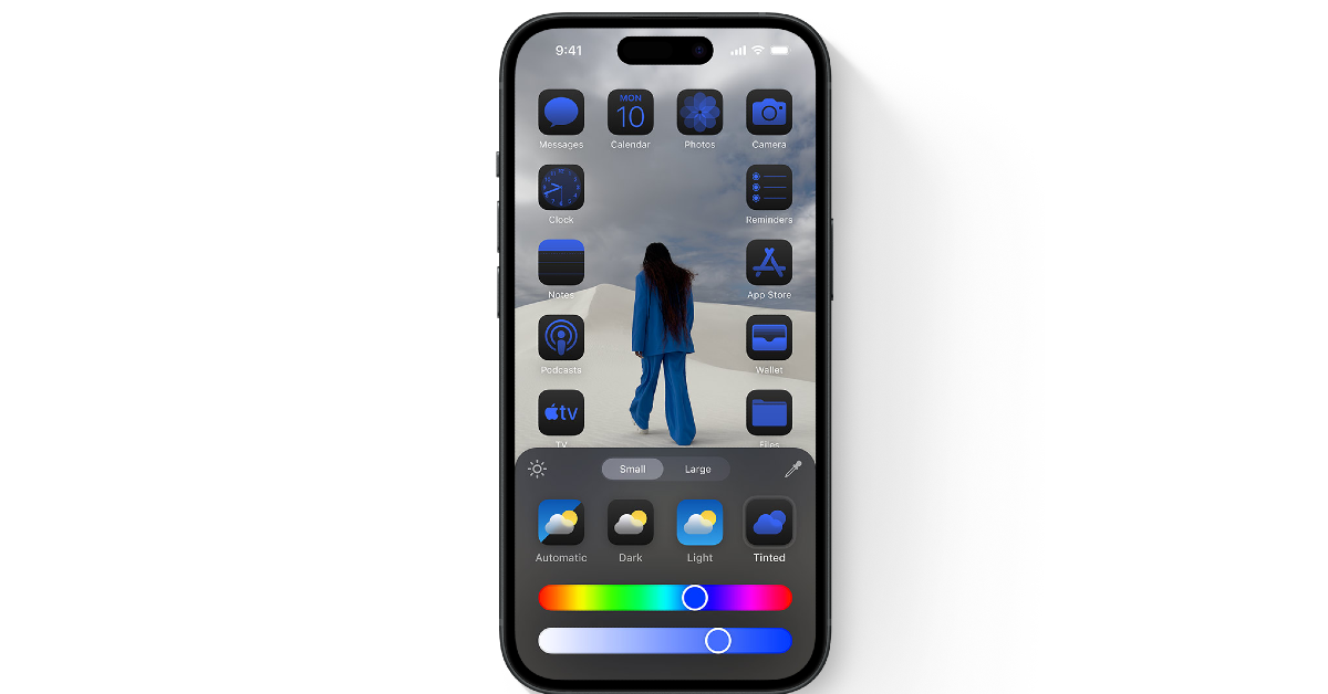 Change app colours on iPhone
