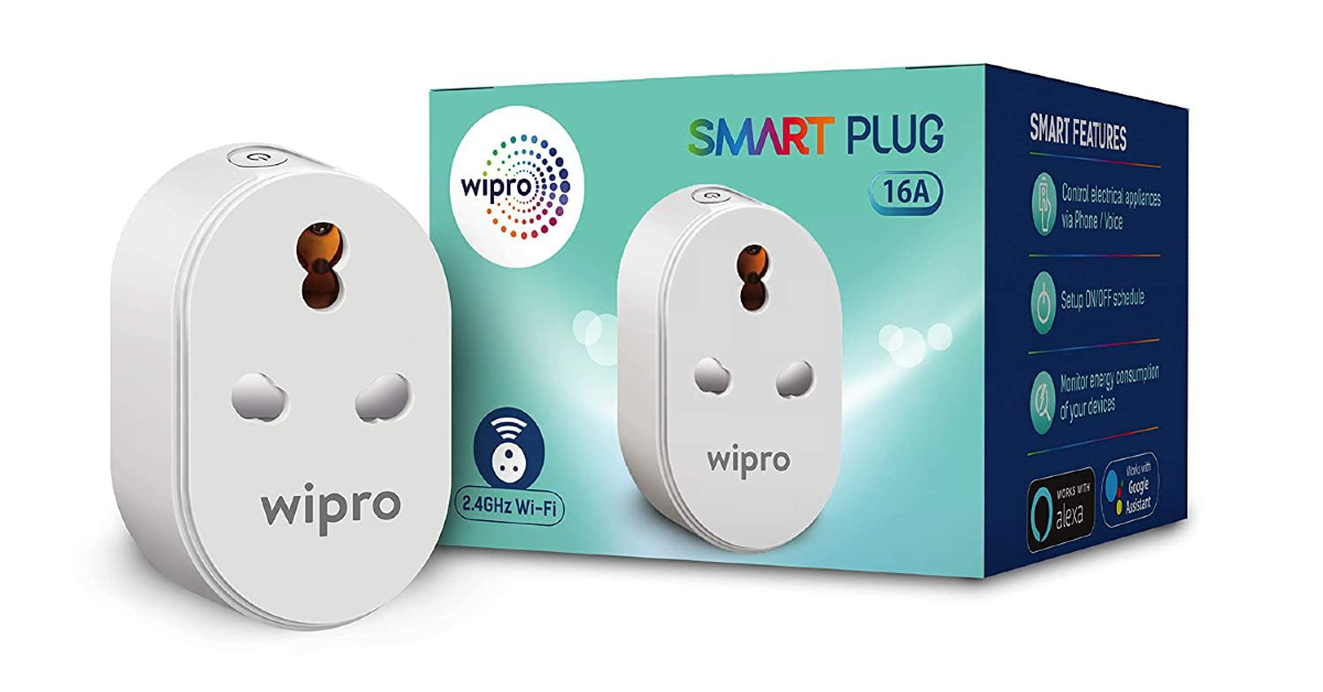 Wipro WiFi Smart Plug Best devices for your backyard (2024)