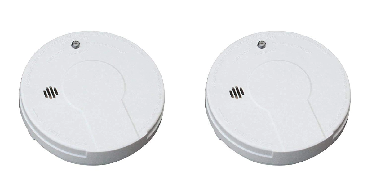 Kidde Smoke Detector Alarm (Pack of 2) Best Safety Gadgets For Your Home (2024)