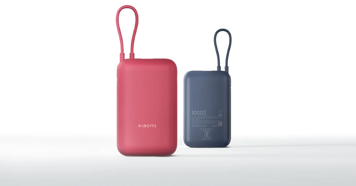Xiaomi Pocket Power Bank 10000 mAh and Xiaomi Power Bank 4i 10000 mAh