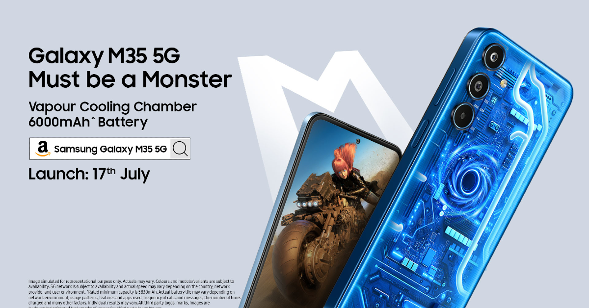 Samsung Galaxy M35 5G India launch date revealed, listed on Amazon