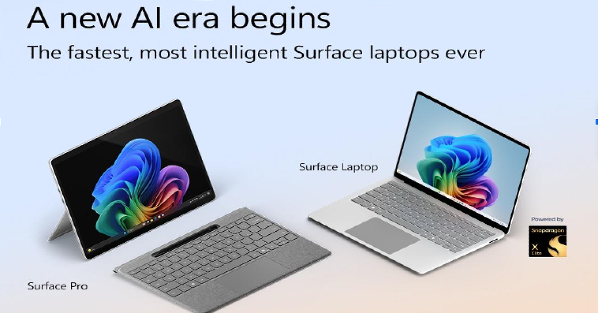 Microsoft Surface Pro 11 and Surface Laptop 7 with Snapdragon X series CPU launched in India