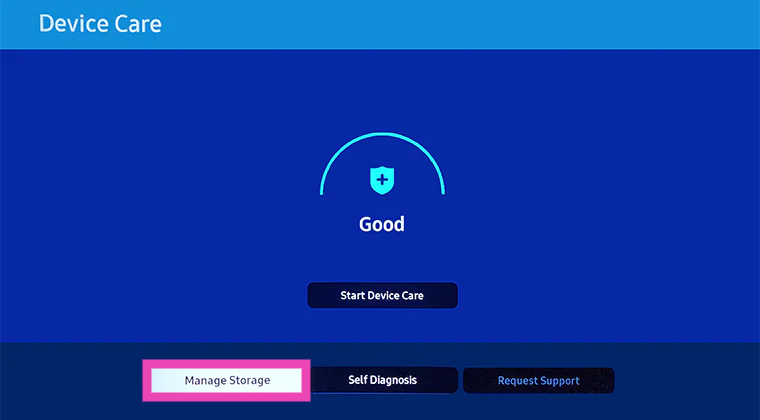 Step 4: Click on Manage Storage. Top 2 Ways to Clear the Cache on a Smart TV (2024)