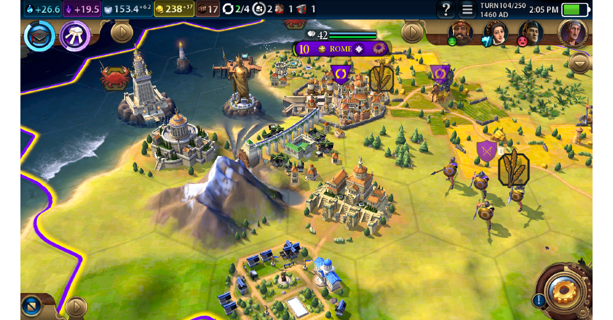 Civilization VI Top 10 apps for Samsung Galaxy Z Fold 6