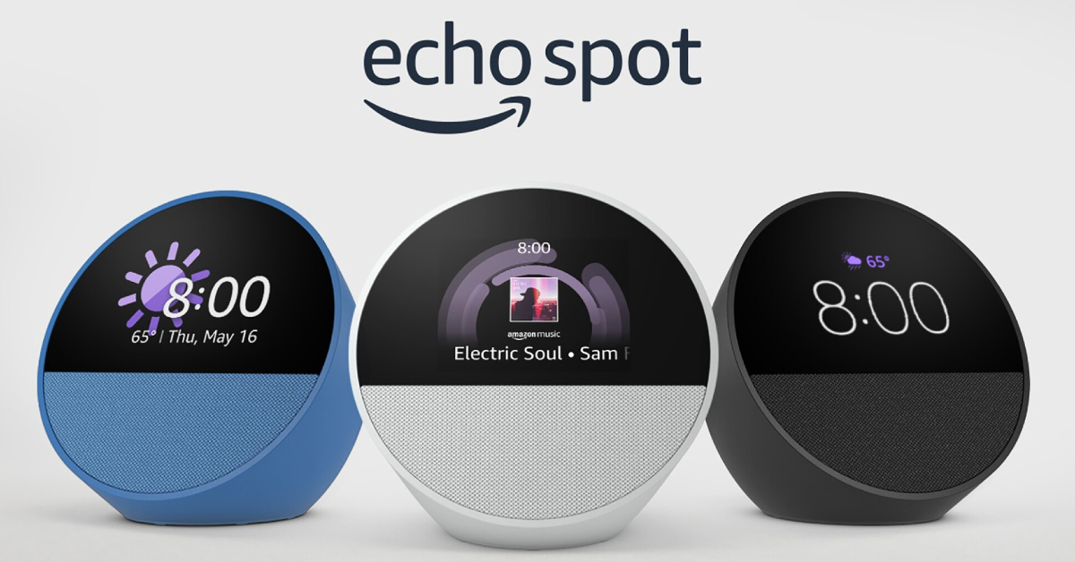 Amazon introduced Alexa-enabled smart alarm clock- Echo Spot