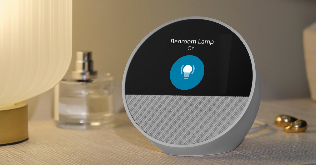 Amazon introduced Alexa-enabled smart alarm clock- Echo Spot