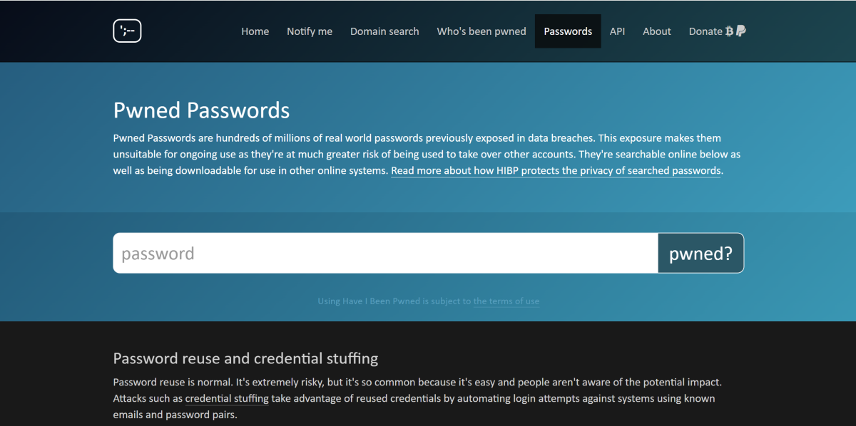 Step 5: Enter your password and click on ‘Pwned?’ How to check if your password was leaked in a data breach: Top 4 ways