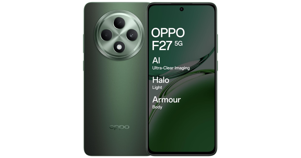 Oppo F27 5G with Dimensity 6300 SoC launched in India
