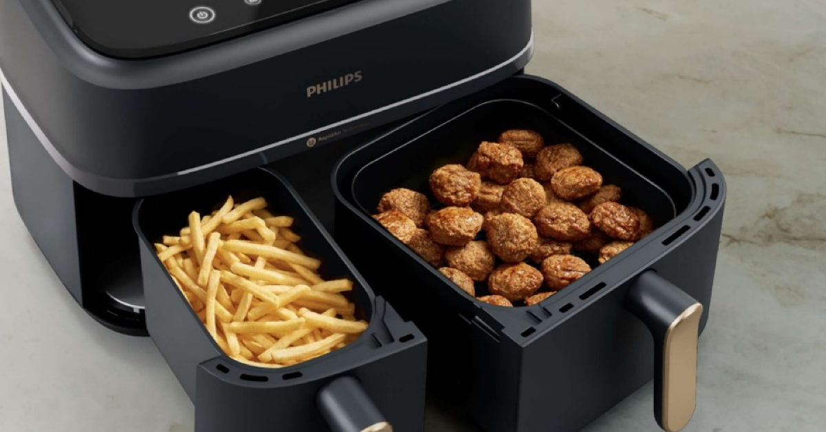 Philips Dual Basket Air Fryer – 3000 Series with Rapid Air Technology launched in India