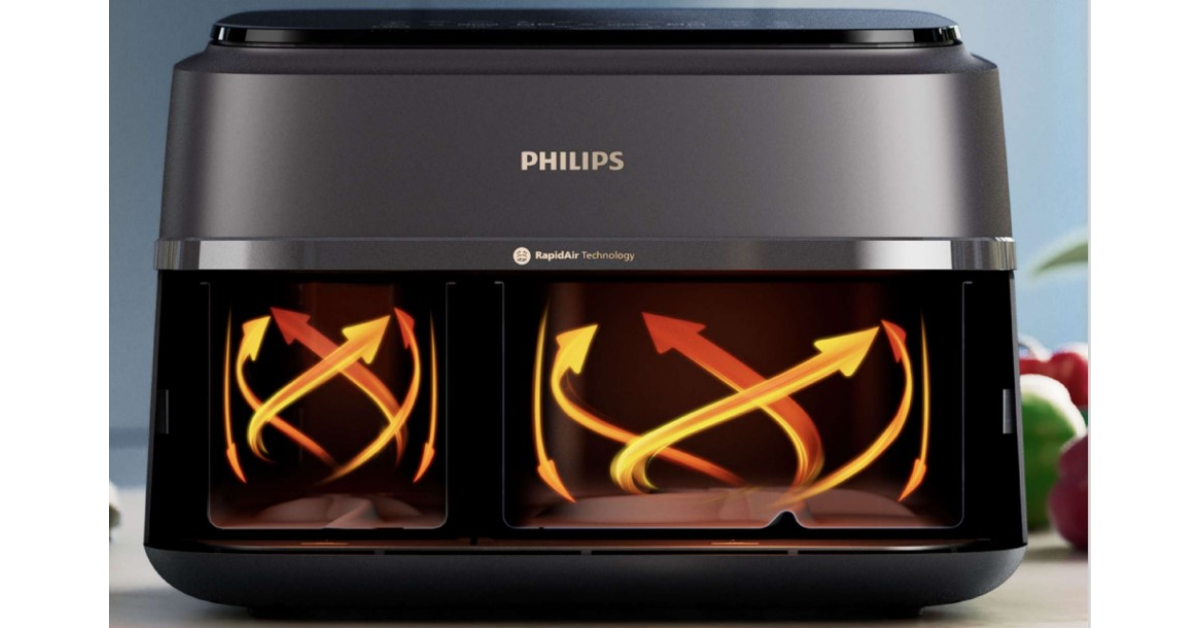 Philips Dual Basket Air Fryer – 3000 Series with Rapid Air Technology launched in India