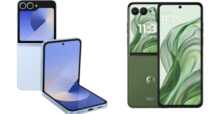 Samsung Galaxy Z Flip 6 vs Motorola Razr 50 Ultra