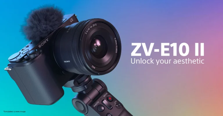Sony ZV-E10 II vlogging camera with E PZ 16-50mm F3.5-5.6 OSS II lens launched in India