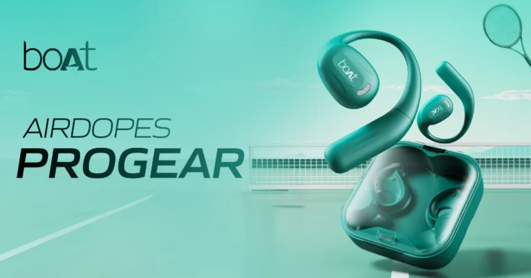 Boat Airdopes ProGear with Open-ear design and 15mm drivers launched in India