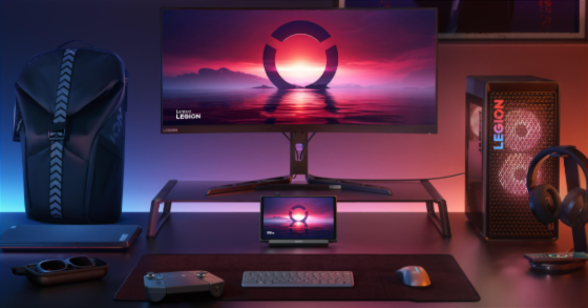 Lenovo introduced a new range of Legion Go monitors and accessories in India