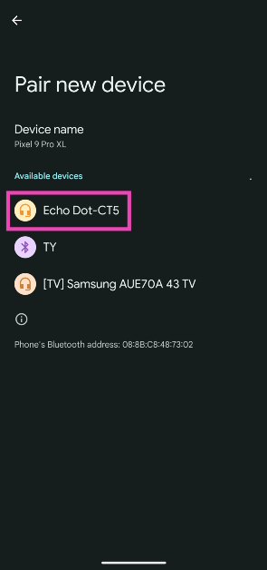 Step 5: Select the Bluetooth speaker from the list. How to Connect a Bluetooth Speaker to Your Android Phone?