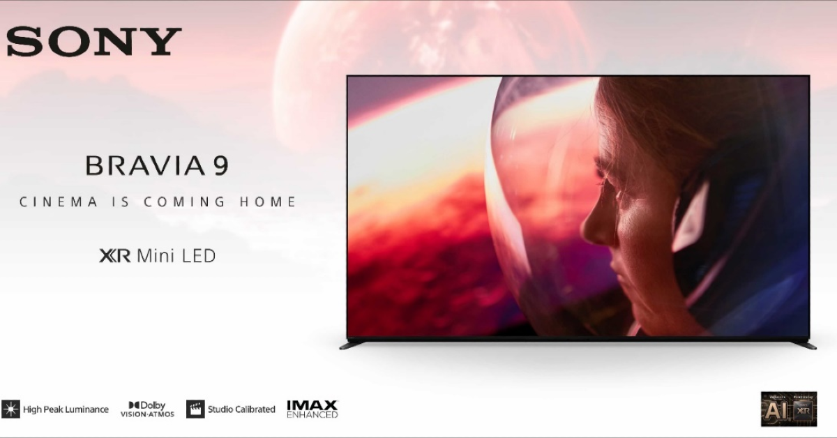 Sony Bravia 9 Series With XR Backlight Master Drive Launched In India