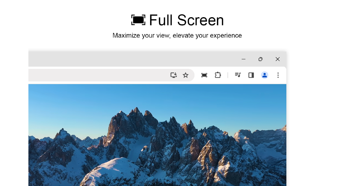 Use the ‘Full Screen for Chrome’ extension Here are the top 3 ways to activate or enable full-screen mode in Google Chrome. 