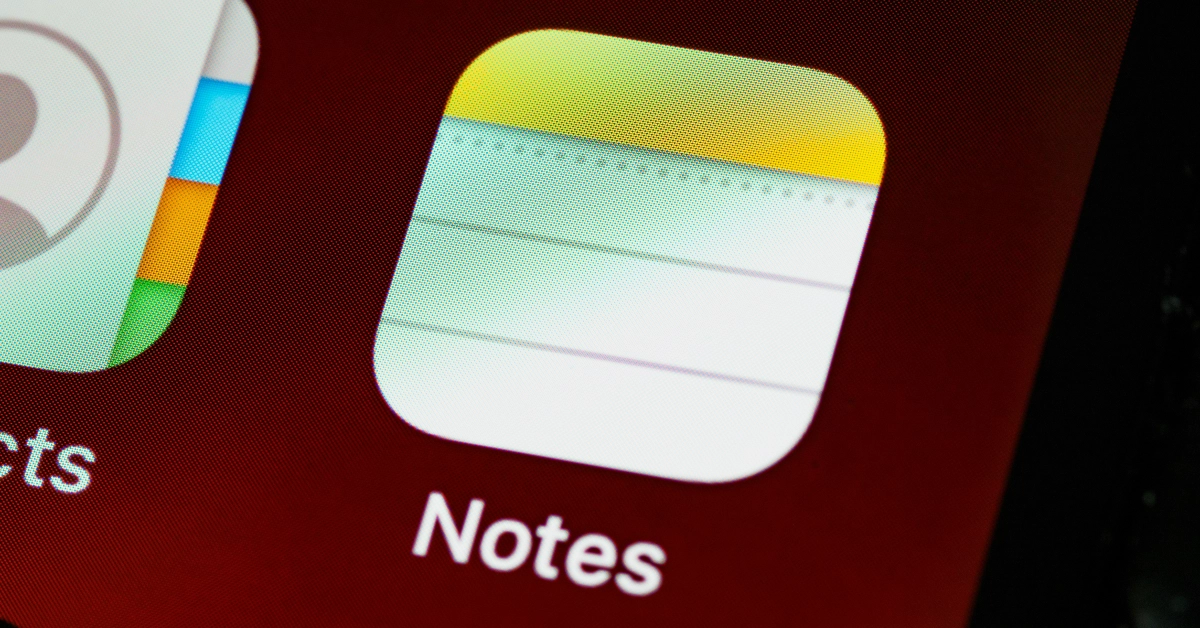 Can you change the colour of the text in the Notes app?