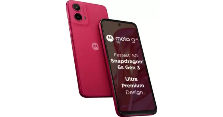 Moto G45 5G with 120Hz adaptive refresh rate launched in India