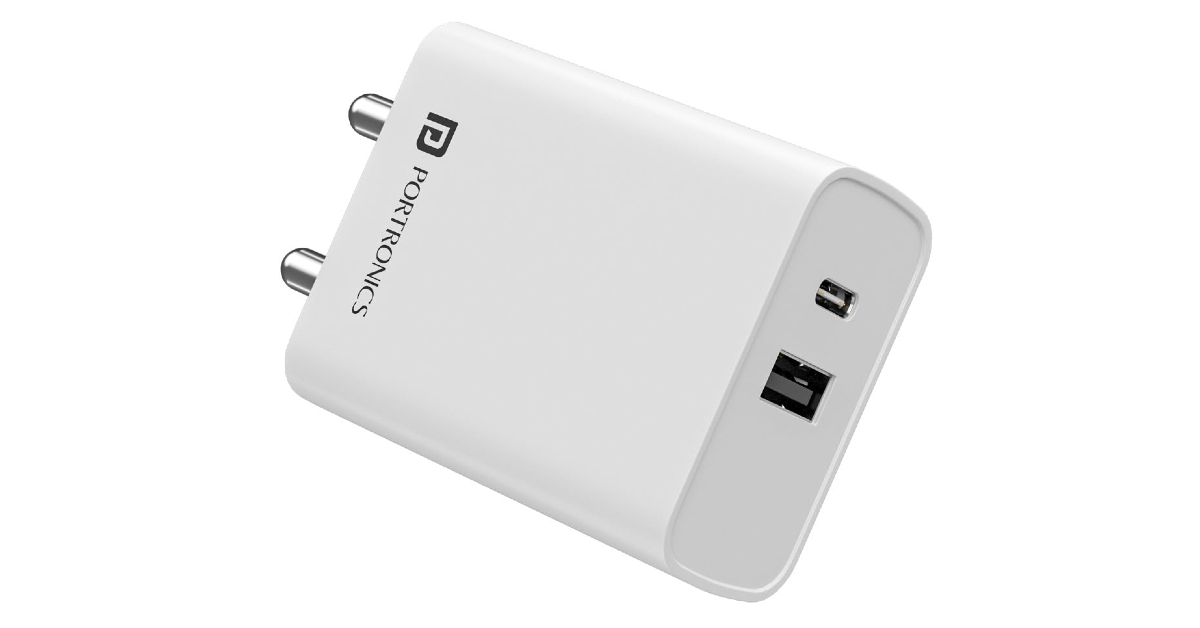 Portronics Adapto 70 33W Best fast chargers for android smartphones in India (2024)