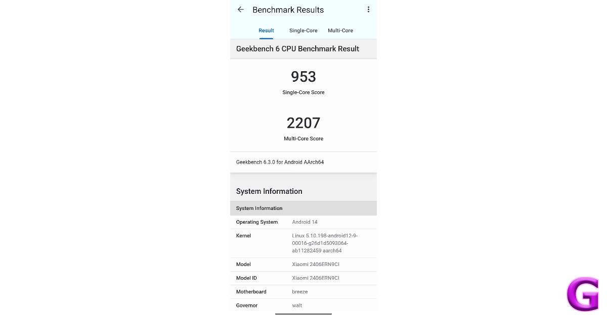 geekbench
