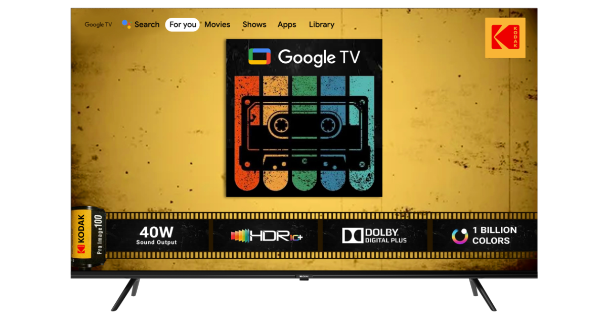 Kodak to offer exciting deals on its TVs starting at Rs 7,999