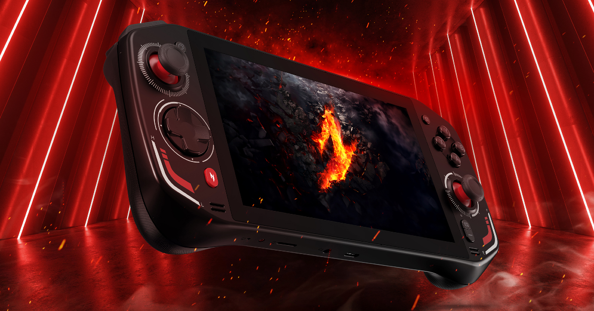 Acer's Nitro Blaze 7 handheld gaming PC introduced at GPC 2024