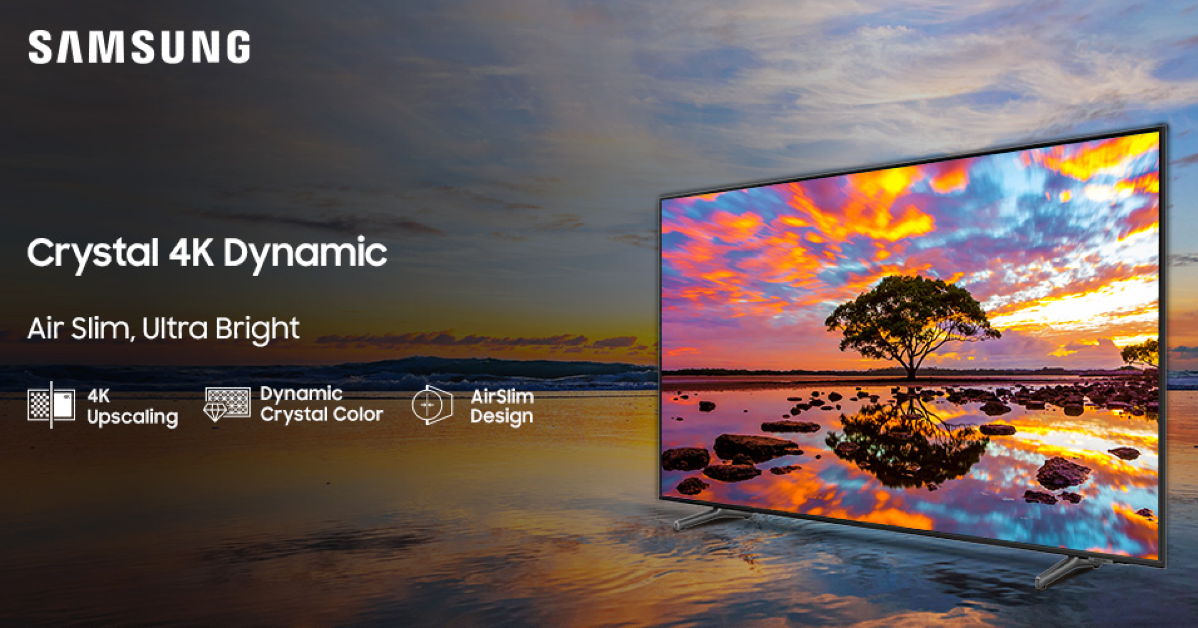Samsung Crystal 4K Dynamic TV price in India and availability