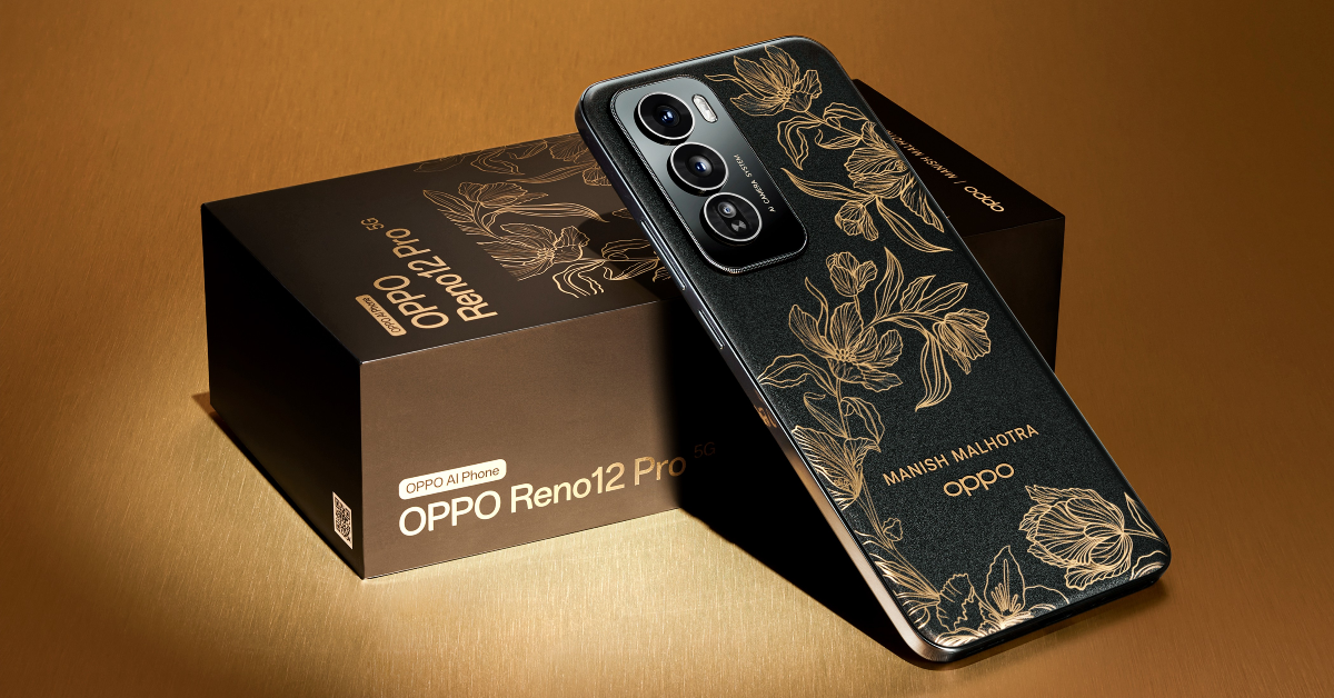 Oppo Reno12 Pro Sale 5G Manish Malhotra Limited Edition price and availability