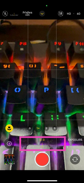 Step 4: Use the slider to adjust the exposure level until the blinking stops. iPhone camera blinking or flickering? Try these 6 fixes (2024)