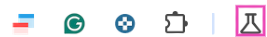 Step 1: Open Google Chrome on your PC and click the Experiments Icons next to the address bar (it might only be available in Chrome Beta, at the moment).