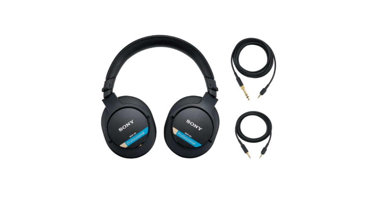 Sony MDR-M1 Reference Closed Monitor Headphones Debuts In India