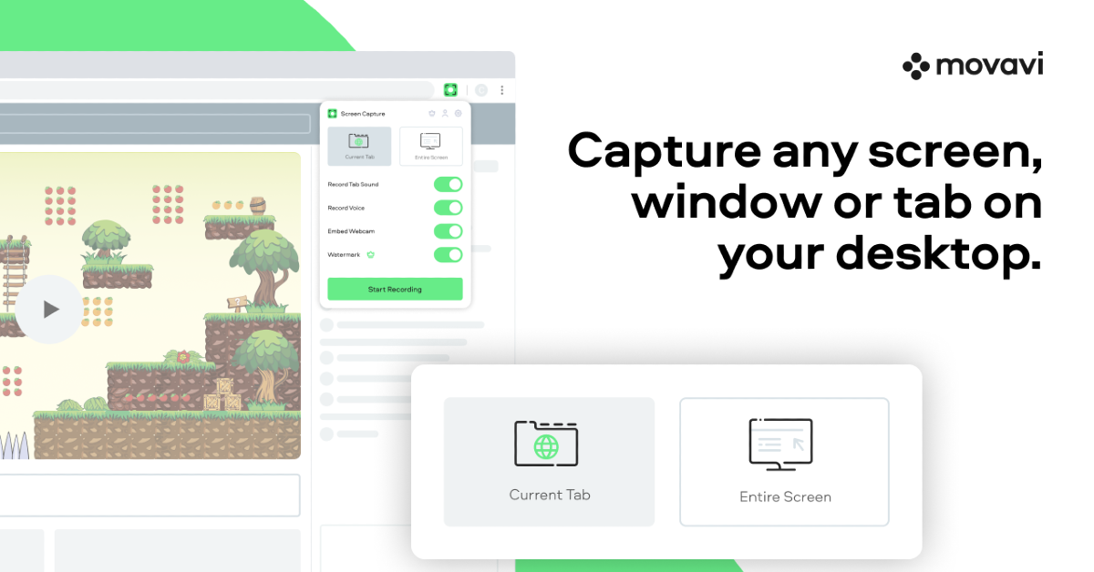 Use an extension (Movavi) Top 3 ways to record your Chromebook’s screen (2024)
