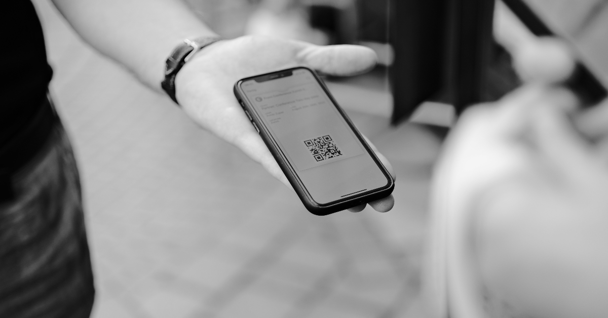 Check the branding of the QR code