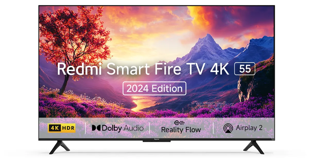 Redmi Smart Fire TV 4k 55inch