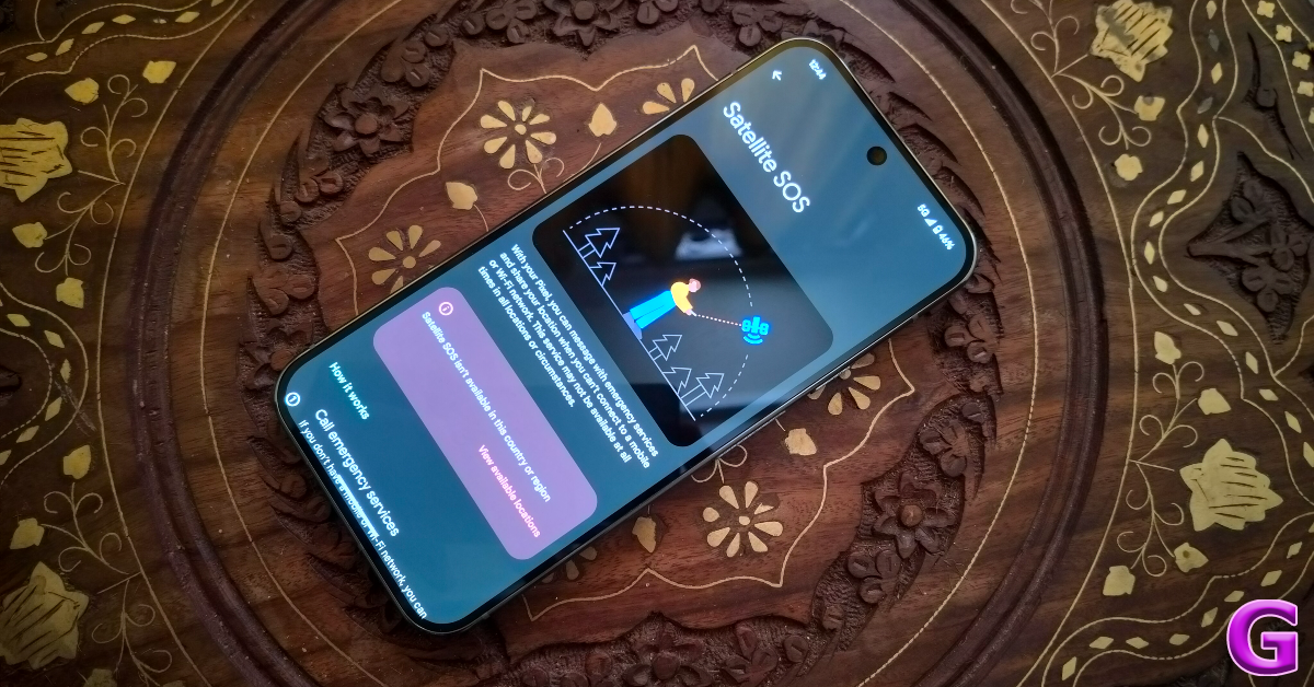 How to use Satellite SOS on Google Pixel 9