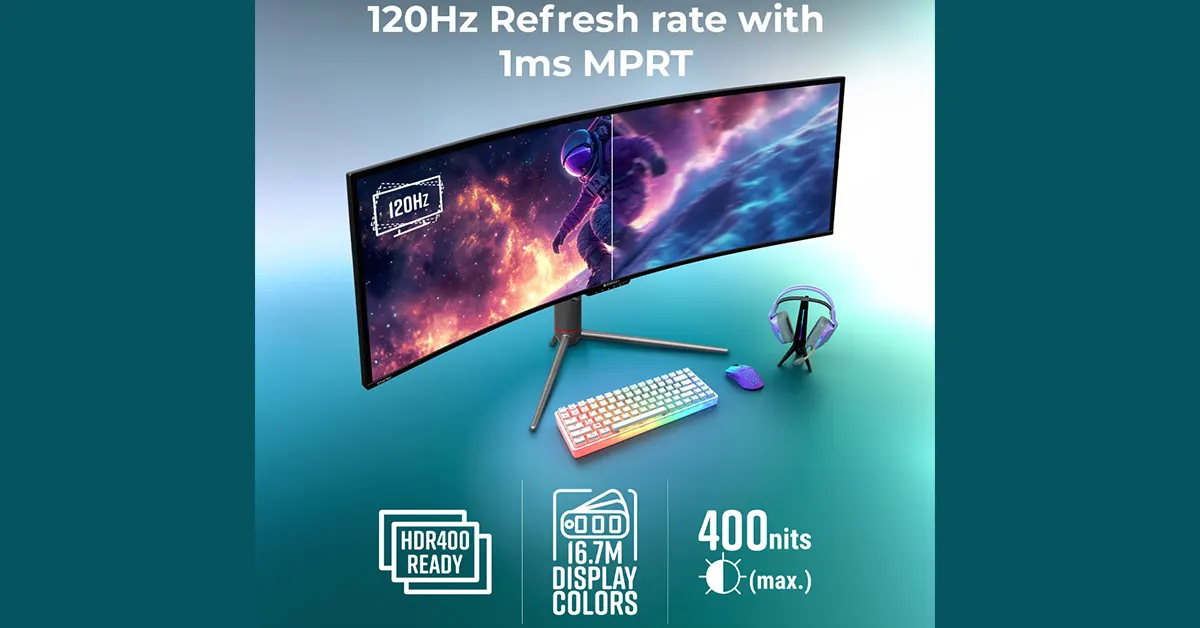 curved monitors for gaming and professionals