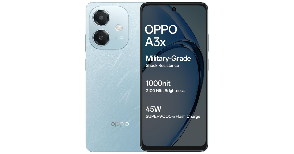 Oppo A3x 4G Price in India, Sale Details