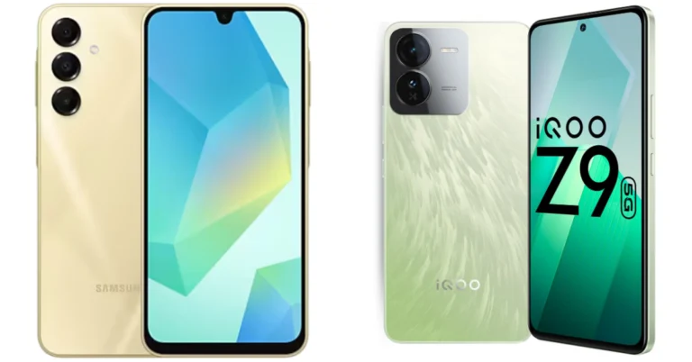 Comparison: Samsung Galaxy A16 5G Vs iQOO Z9 5G