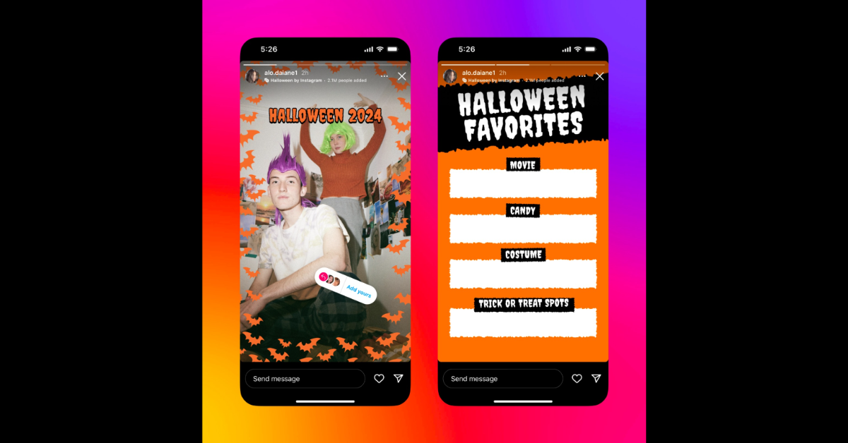 Instagram introduces Halloween-themed features