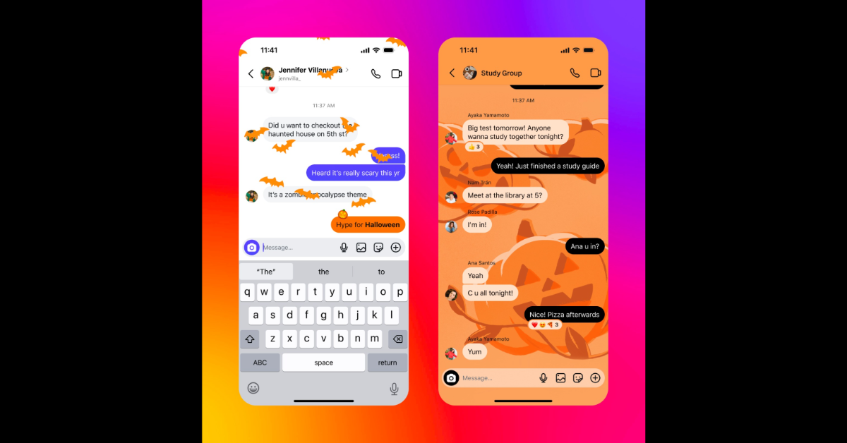 Instagram introduces Halloween-themed features