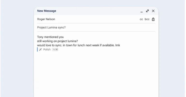 Google expands Help Me Write feature to Gmail for web, adds Polish feature to both web and mobile platforms