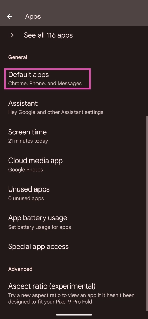Step 2: Select Default apps. Instagram opening the wrong link? Try these 10 fixes (2024)