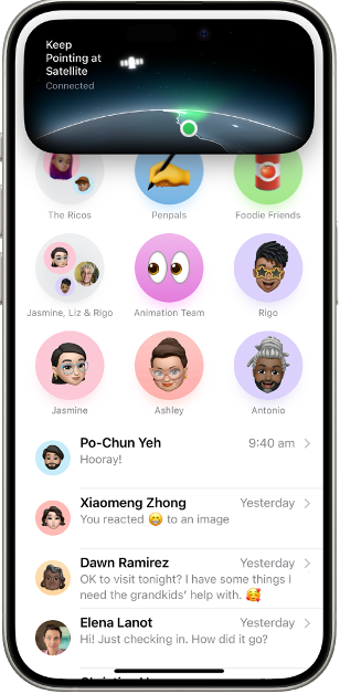 Step 7: Move to an area with a clear view of the sky. You don’t need to raise your phone, make sure that it has clear access to the sky. How to send iMessages on an iPhone without cell service?