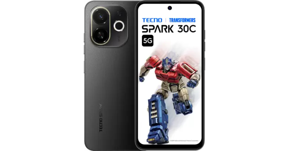 Tecno Spark 30C 5G with 48-megapixel rear camera launched in India